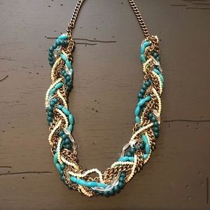 Turquoise Beaded Necklace ✨